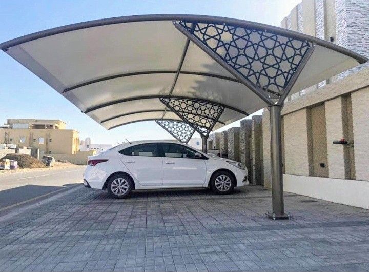 CNG Design Car Parking Shades