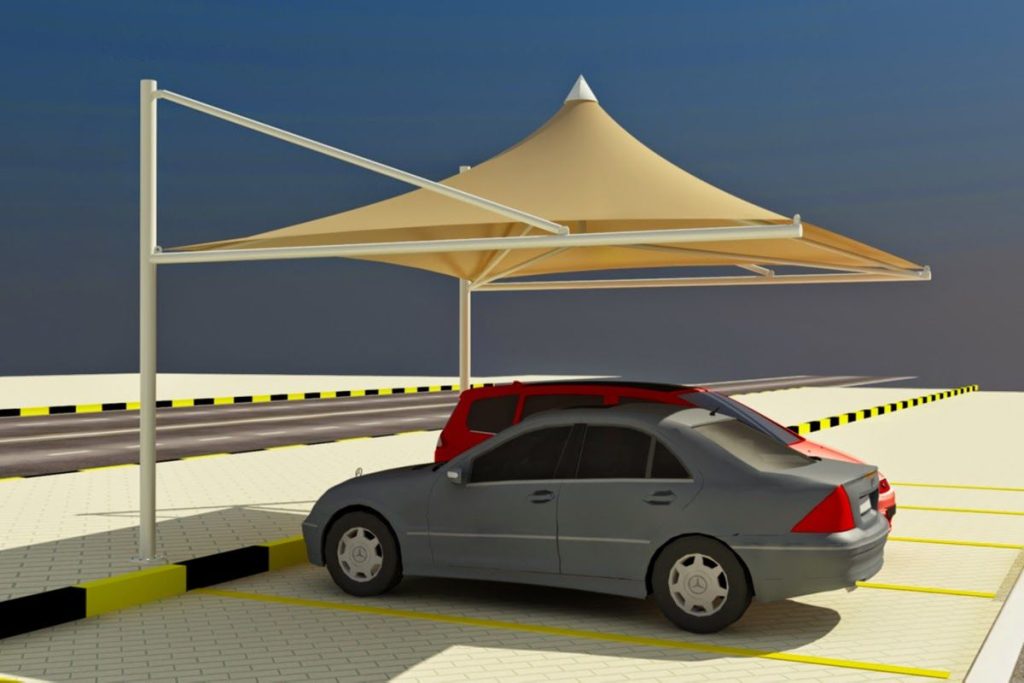Car Parking Umbrella Shades