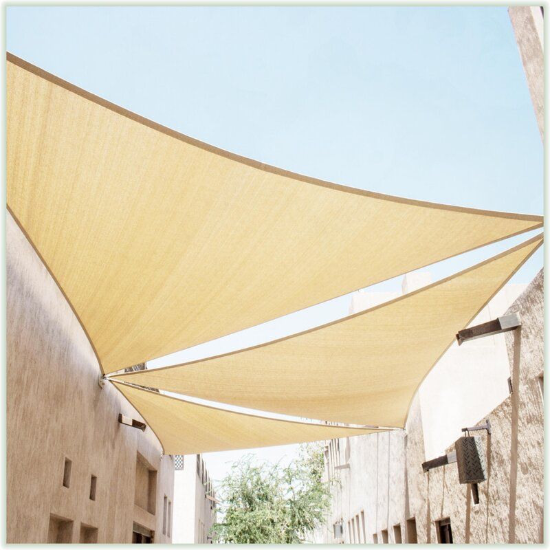 Triangle Sun Shade with Pole important Triangle Sun Shade with Pole important